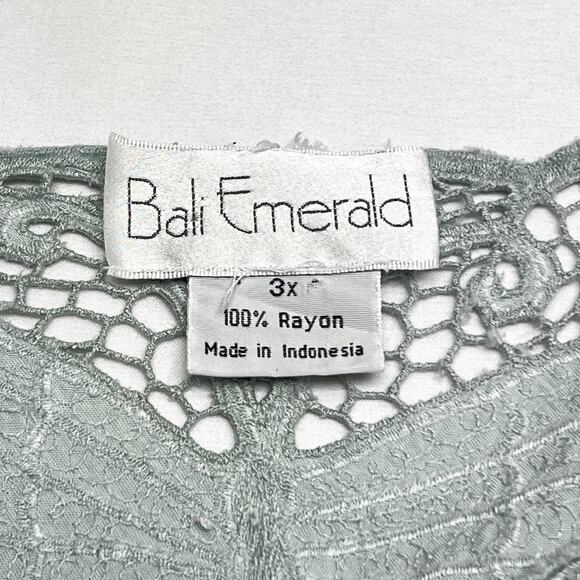 Light Green Embroidered Lacey 2 Piece Women’s Set Skirt And Blouse Plus Size 3X - Picture 13 of 15